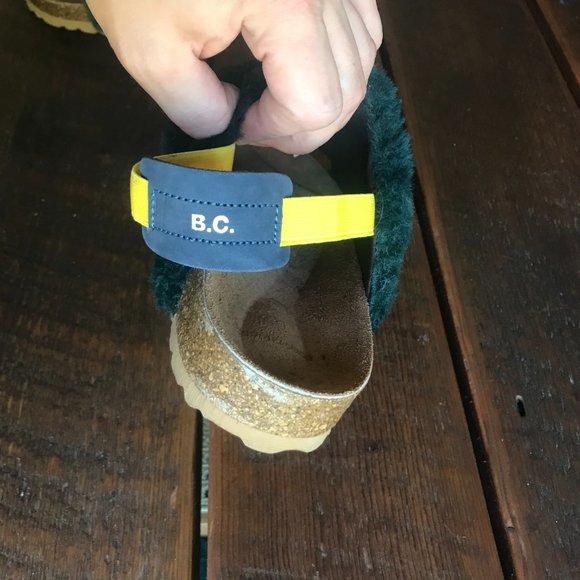 Bobo Choses Faux Fur Sandals Midnight Blue - Picture 10 of 16